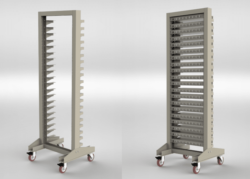 20 level Steel rack for CT3002AU