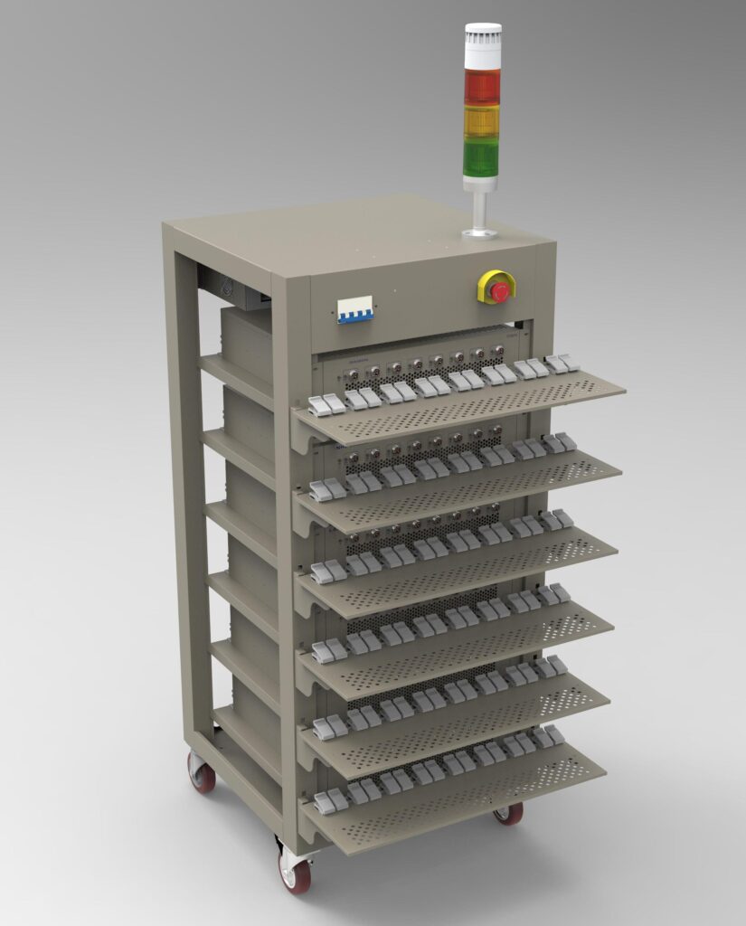Steel Rack With 6/10 Levels For CT3002K - Landt Instruments