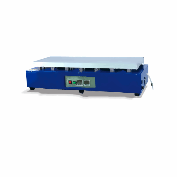 Coating Machine with a Heated Plate
