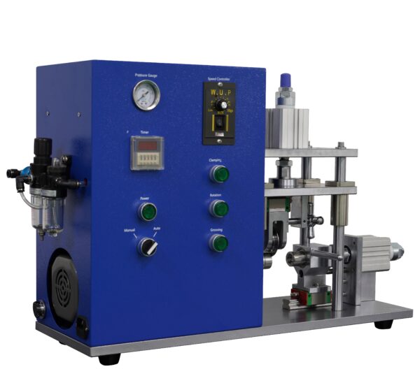 Semi-Automatic Cylindrical Cell Grooving Machine
